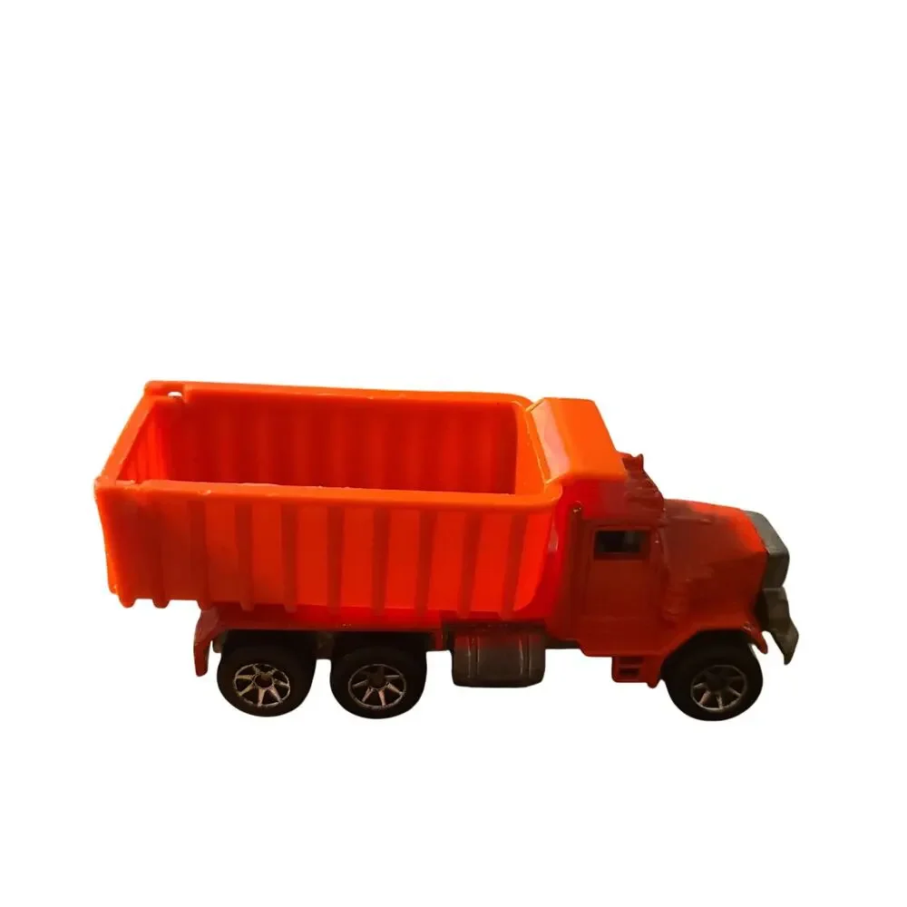 Hot Wheels Peterbilt Severe-Service Dump Truck Red HEAVY Vintage Blackwall 7Sp